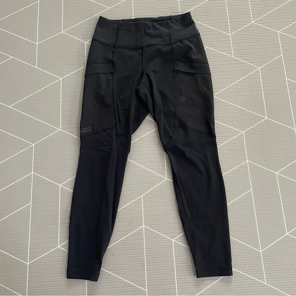 5.11 Tactical Women’s Ashima Black Leggings Size M - Picture 3 of 9